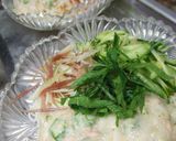 夏野菜たっぷりネバトロぶっかけ塩ラーメン作り方9写真
