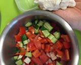 ガスパチョ〜夏野菜の冷製スープ〜作り方5写真