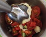 ガスパチョ〜夏野菜の冷製スープ〜作り方6写真