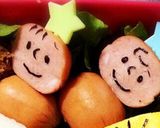 ウッドストック♡簡単キャラ弁おかず作り方3写真
