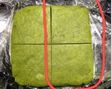 抹茶のアイスボックスクッキー作り方13写真