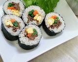 韓国風のり巻き作り方8写真