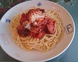 なすとキノコのトマトソースパスタ！作り方7写真