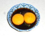 大葉にんにく醤油で♪黄身漬け作り方1写真