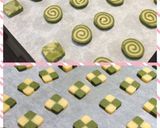 抹茶のアイスボックスクッキー作り方26写真