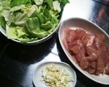 ～＊鶏ﾑﾈとｷｬﾍﾞﾂのﾊﾞﾀｰ醤油＊～作り方3写真