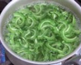 ゴーヤーとミニトマトの炒め煮作り方2写真