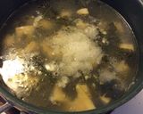 海藻と豆腐のポークスープ作り方4写真