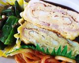 お弁当に♡ハムとチーズの卵焼き作り方4写真