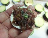 韓国の家庭の味6　ズッキーニのジョン作り方3写真