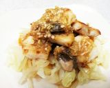 きゃべつともやしの簡単&お手軽ナムル作り方5写真