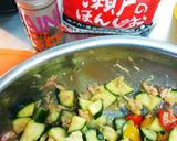 10分待って☺ズッキーニ&キュウリサラダ作り方7写真