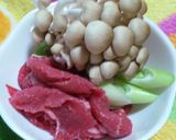 冷やし牛しゃぶっかけアイス塩らーめん作り方2写真