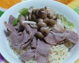 冷やし牛しゃぶっかけアイス塩らーめん作り方8写真