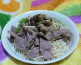 冷やし牛しゃぶっかけアイス塩らーめん作り方9写真