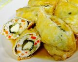 さっぱり大葉*鶏チーズ巾着作り方6写真