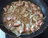 5分レシピ★ツナと魚肉ソのニンニクパスタ作り方4写真