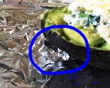 ほうれん草とリコッタチーズの焼きアボカド作り方5写真