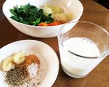 余り野菜のレンチン・オムレツ作り方2写真