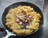 焼そばソースで夏バテ防止チャーハン作り方6写真