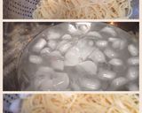 マンゴーと生ハムの冷製パスタ作り方3写真