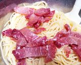 マンゴーと生ハムの冷製パスタ作り方4写真