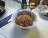 焼そばソースで夏バテ防止チャーハン作り方9写真