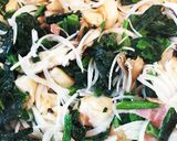 鶏肉と豆乳のクリームパスタ作り方4写真