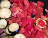 ナスとベーコンのトマトソースパスタ作り方3写真