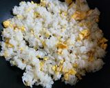 卵入り♪豚挽き肉の塩そぼろ炒飯(⌒0⌒)作り方3写真