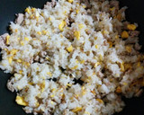 卵入り♪豚挽き肉の塩そぼろ炒飯(⌒0⌒)作り方4写真