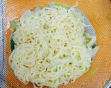 塩ラーメンで〜冷たい！緑がキレイな油麺作り方5写真