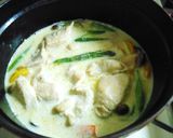ストウブ鍋でチキンフリカッセ～豆乳入り作り方9写真