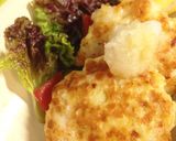 肉なし！ぷりぷりの海老バーグ♡お弁当にも作り方10写真