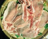 簡単!ヘルシー!豚しゃぶ肉をザルで蒸す!作り方4写真