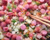 ウインナーと野菜のケチャップ炒め作り方2写真