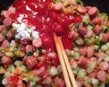 ウインナーと野菜のケチャップ炒め作り方3写真