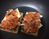 ビールに合う！のせて焼くだけキムチ生揚げ作り方3写真