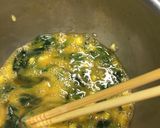 とうもろこしとほうれん草の卵焼き作り方3写真