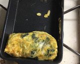 とうもろこしとほうれん草の卵焼き作り方4写真