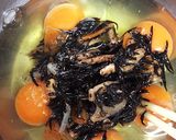 ひじきの卵焼き作り方4写真
