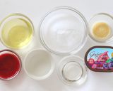 ブルーベリーのフローズンスモア作り方1写真