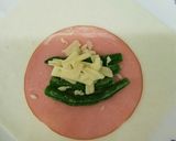 ハムといんげんのチーズ春巻作り方1写真