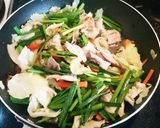 ポテトのニラ・キャベツ中華餡かけ作り方7写真