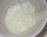 居酒屋風☆丸腸唐揚げの玉ぽん和え作り方3写真