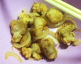 居酒屋風☆丸腸唐揚げの玉ぽん和え作り方4写真