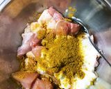 ココナッツオイルでチキンと野菜のカレー作り方1写真