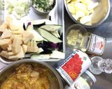 ココナッツオイルでチキンと野菜のカレー作り方2写真