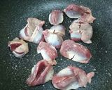 砂肝の串無し焼き鳥。作り方3写真