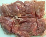 小松菜と鶏もも肉のさっぱりオニオンソース作り方2写真